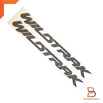 Wildtrak Side Door Decal Sticker Dark Grey for Ford Ranger PX2 T6 (2015-2018)