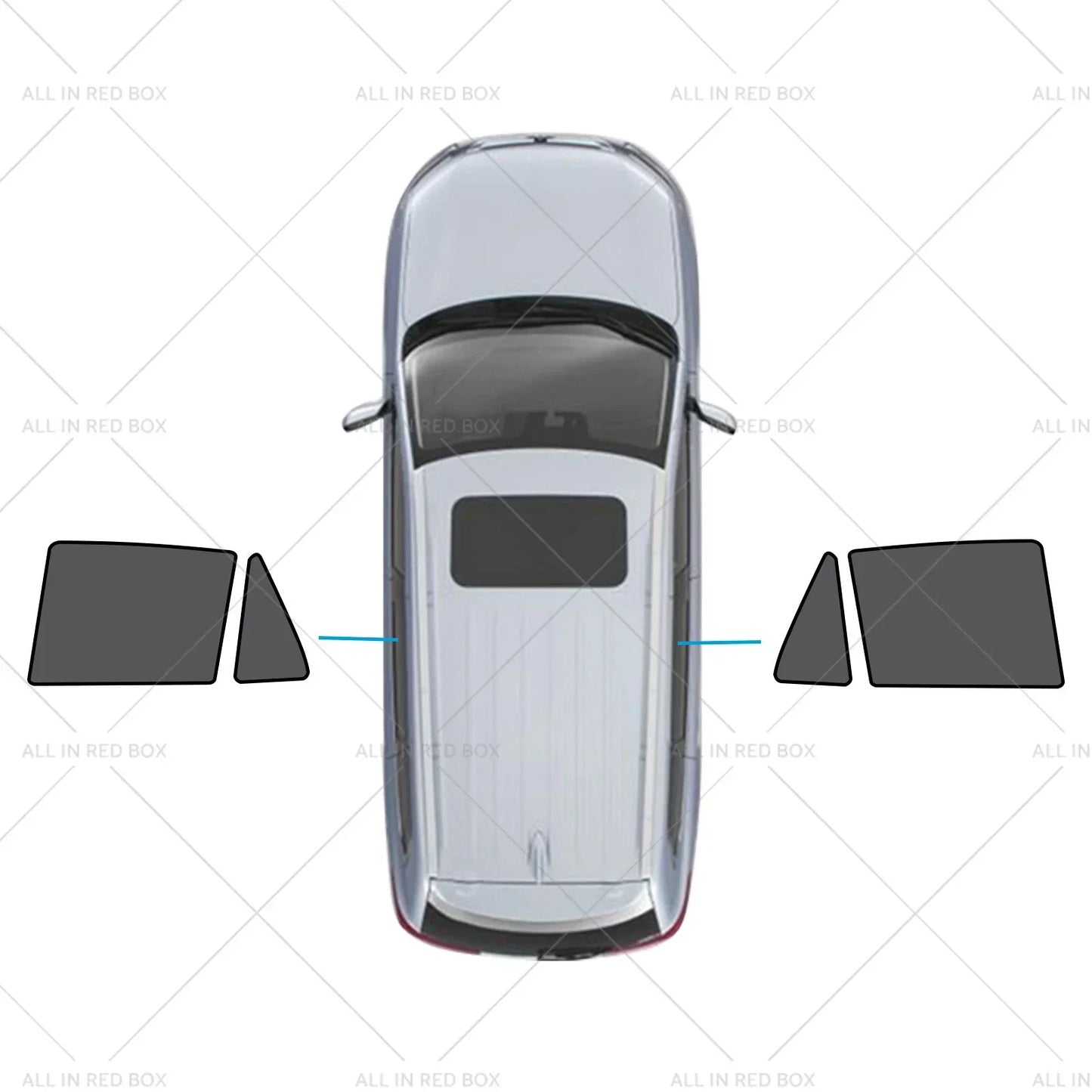 Magnetic Mesh Sun Blind Shades for BMW X5 E70 (2006-2013)