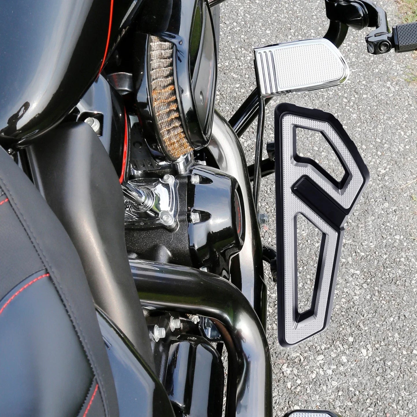 Front Driver Footboard for Harley Touring Street Glide (2000-2024)