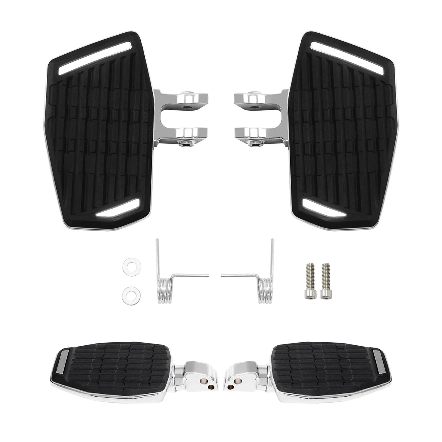 Driver Passenger Footboards Foot Pegs for BMW R18 B Transcontinental (2021-2024)