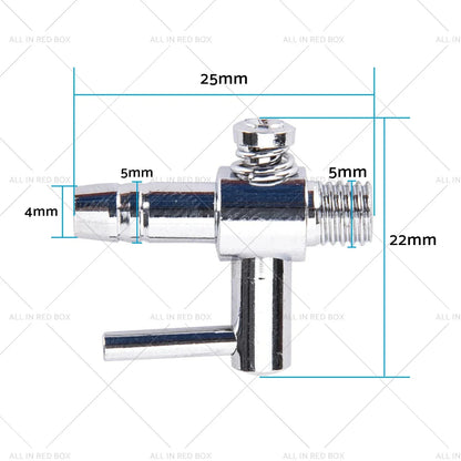 4mm Air Flow Distributor Valves for Aquarium Fish Tank Pond Pump Hose