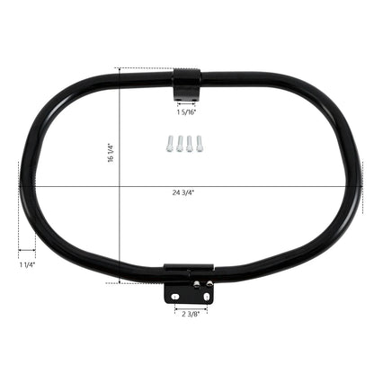 Detachable Engine Guard Crash Bar for Harley Sportster XR XL 883 1200 (14-22)
