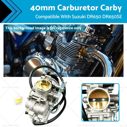40mm Carburetor for Suzuki DR650 DR650SE (1996-2020)