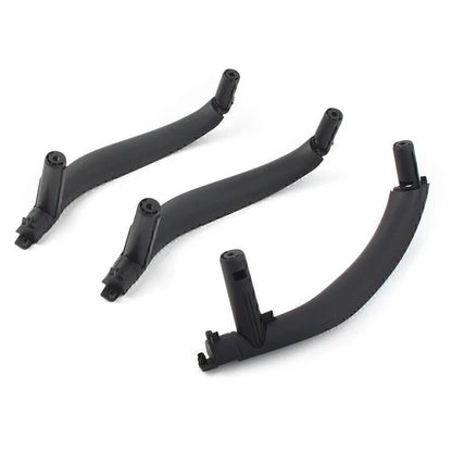 Black Interior Door Pull Handle Trim Cover for BMW X5 X6 F15 F16 (2014-2020)