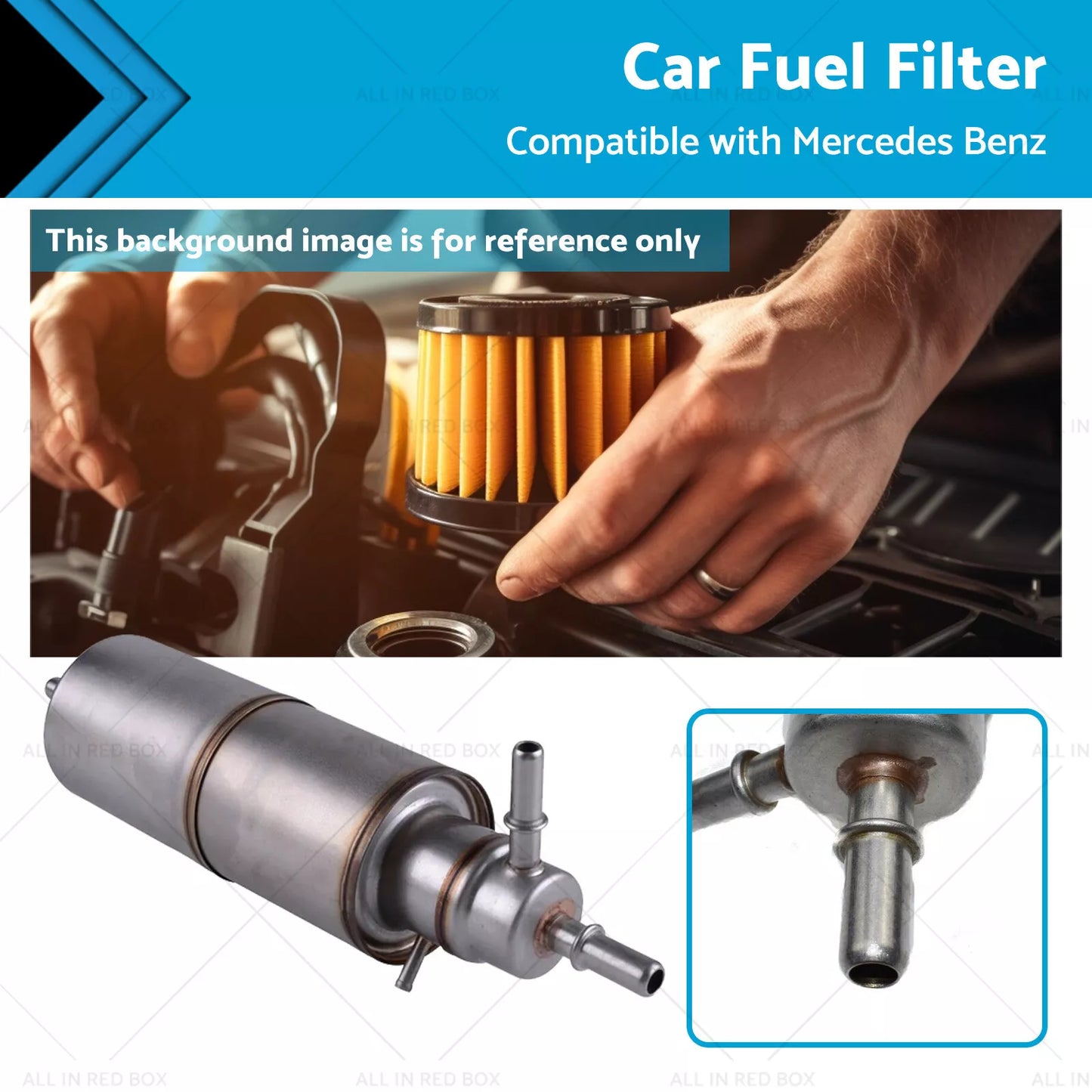 Fuel Filter 1634770701 for Mercedes Benz ML W163 (2002-2005)