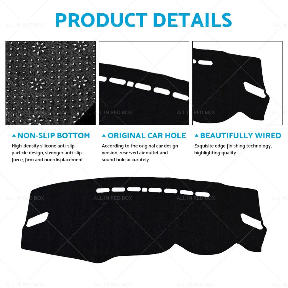 Non-Slip Dash Mat for Mitsubishi Outlander (2012-2020) Dashboard Cover