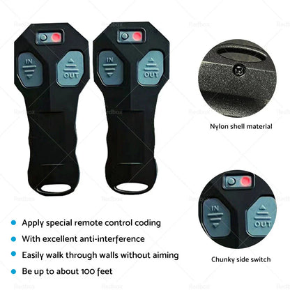 12V Wireless Winch Remote Control Handset for Off Road Trucks