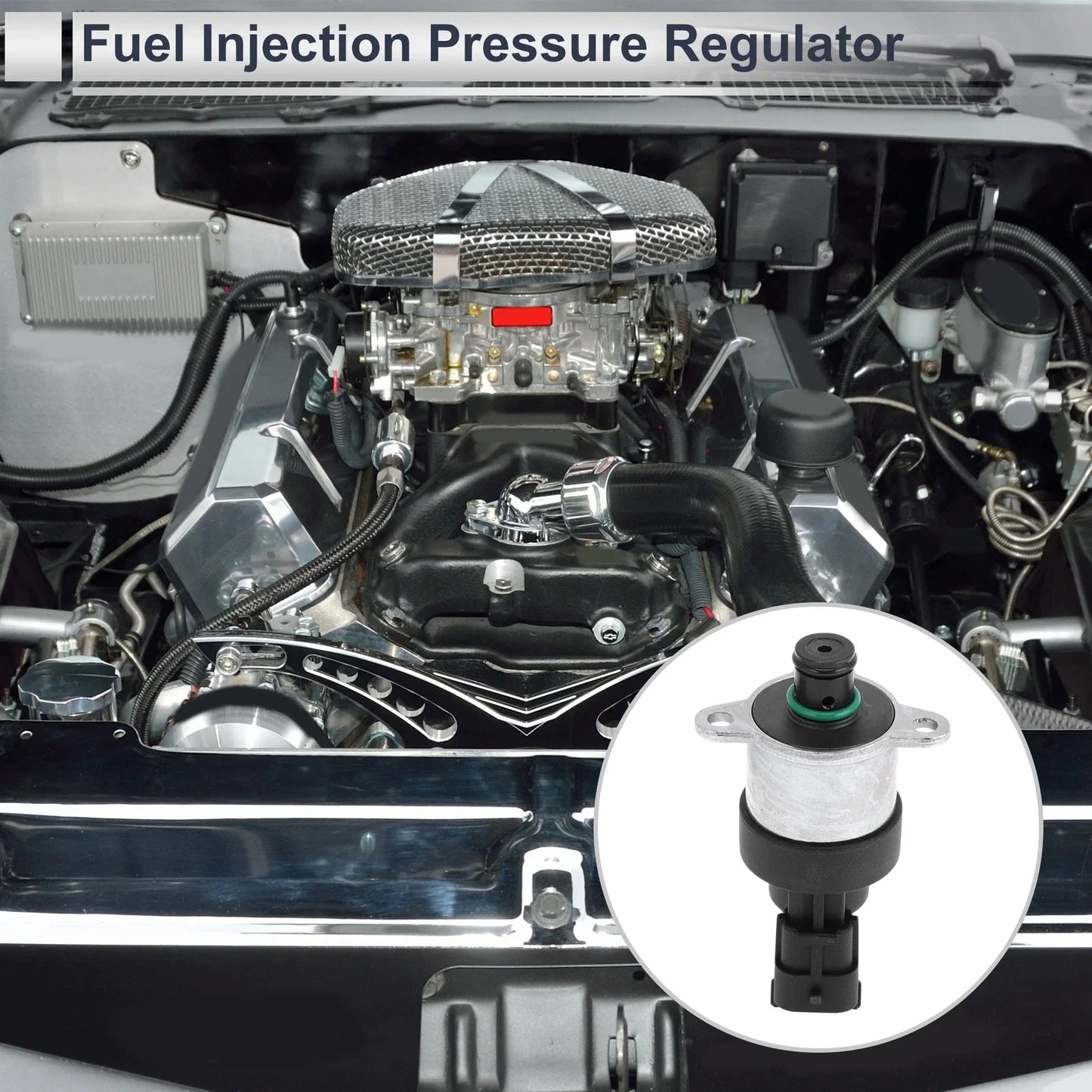 Fuel Pressure Regulator for Dodge Ram 2500 (2003-2007) Metal 1 x Piece