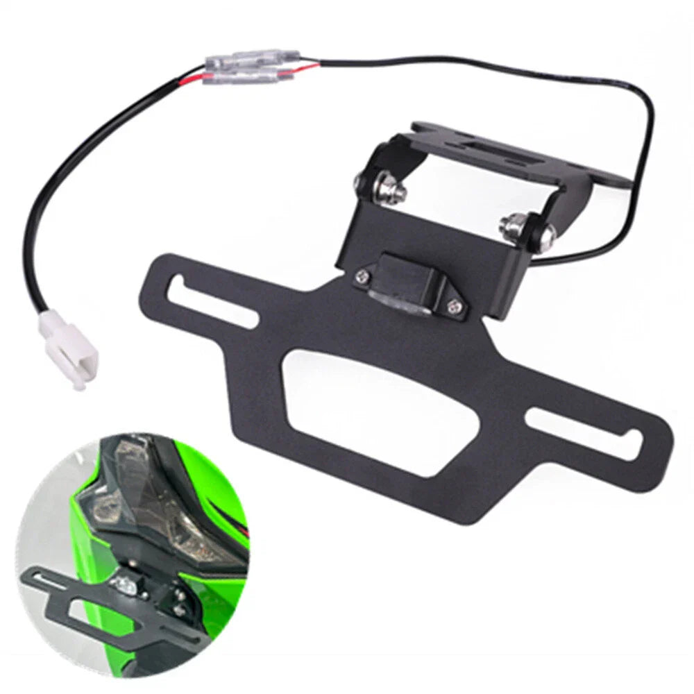 License Plate Holder for Kawasaki Ninja ZX4R ZX-4R ZX4RR ZX400 ZX25R (2023)