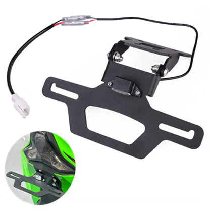 License Plate Holder for Kawasaki Ninja ZX4R ZX-4R ZX4RR ZX400 ZX25R (2023)
