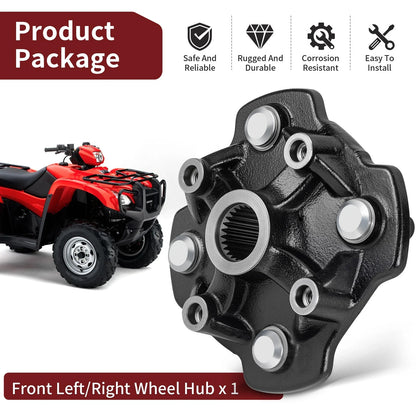 Front Wheel Hub L/R for Honda TRX500 Foreman/Rubicon (2015–2019)