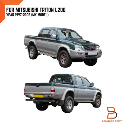 LH RH Rear Taillight Reflectors for Mitsubishi L200 Triton Pickup (97-05)
