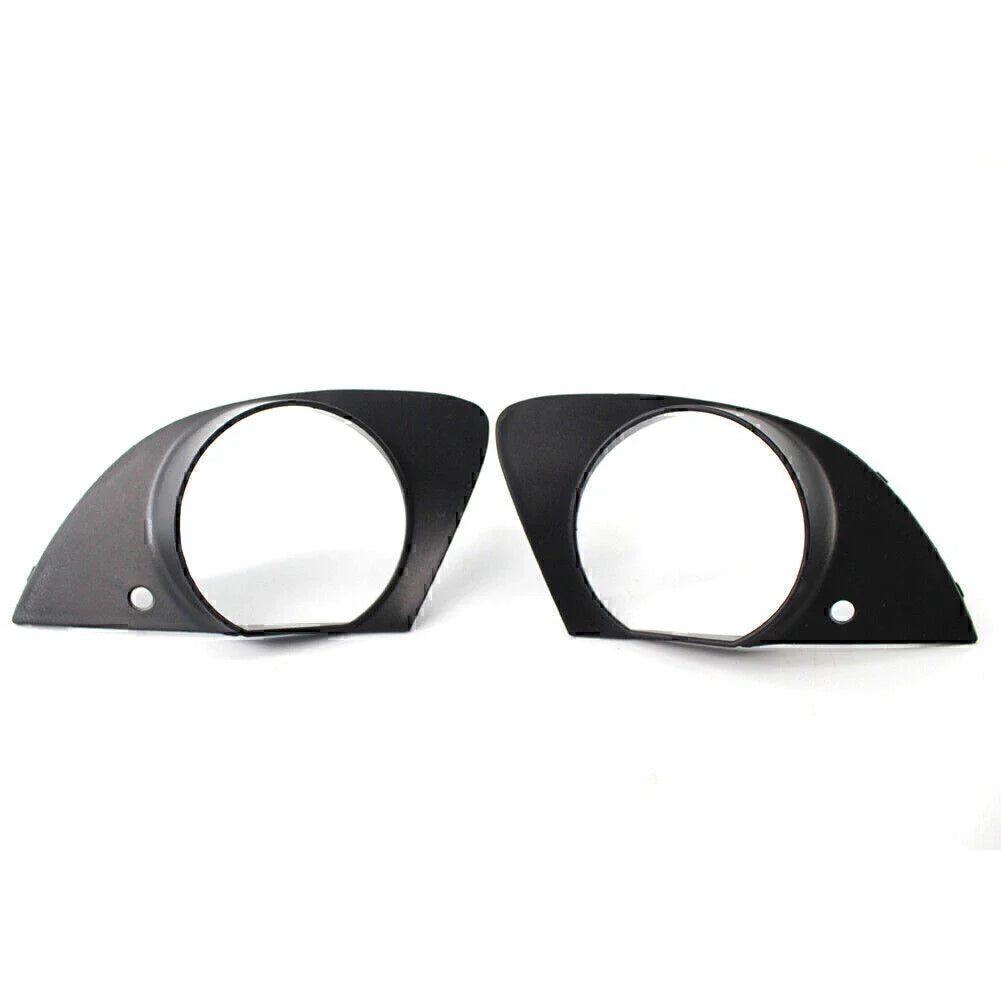 Black Fog Light Lamp Covers for BMW E65 E66 750i 760Li (2006-2008)