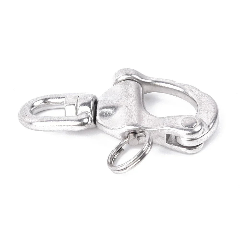 316 Stainless Steel Swivel Bail Snap Shackle Hook for Marine Boat/Yacht