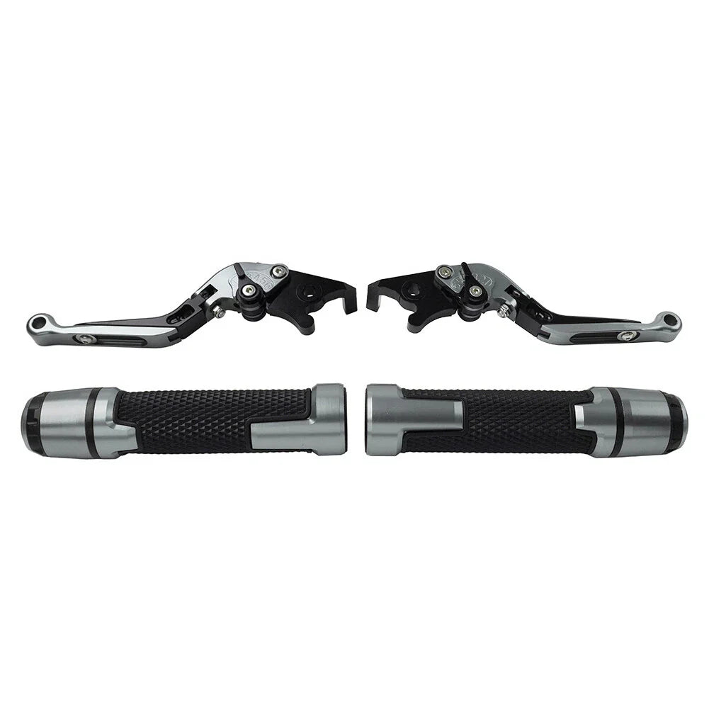 Titan Extendable Brake Clutch Levers Grip Set for Ducati Monster (2008-2015)