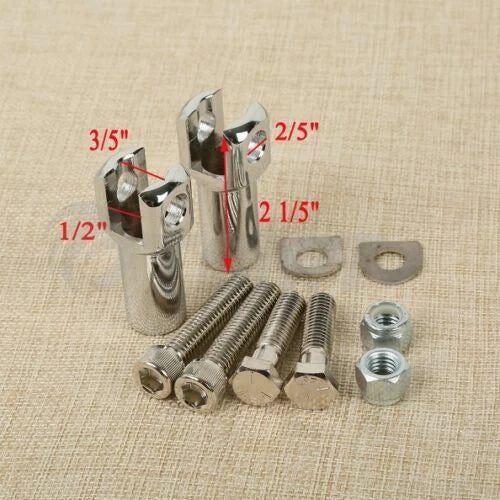Rear Passenger Footpeg Support Clevis for Harley Softail (2000-2006)