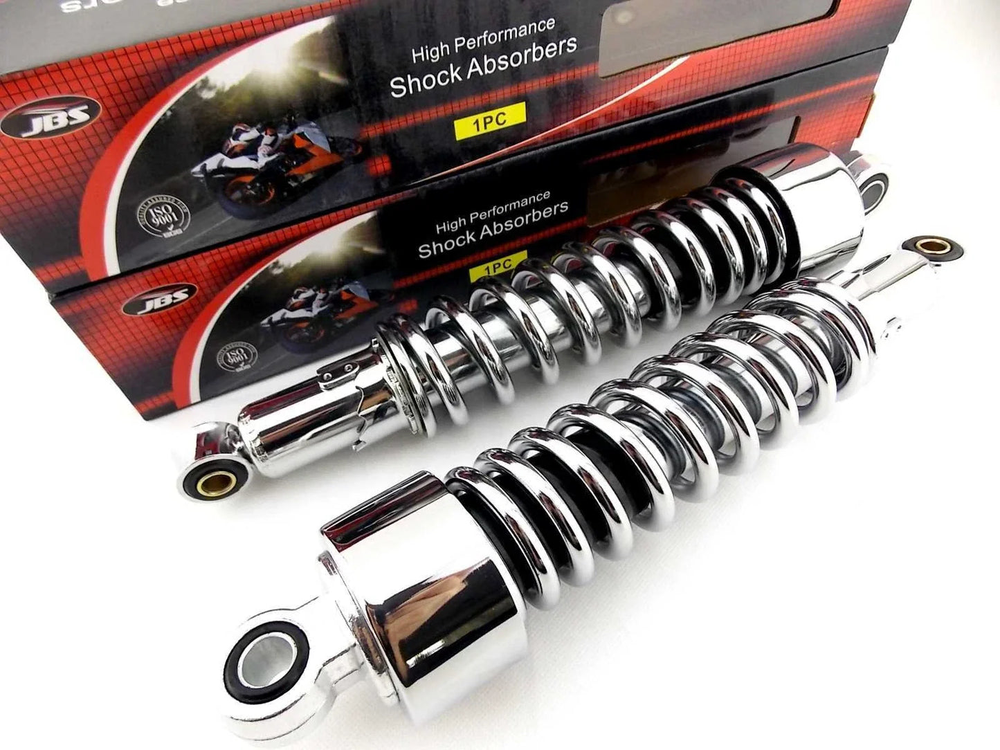 325mm JBS Chrome Rear Shock Absorbers for MOTO GUZZI 1000SP
