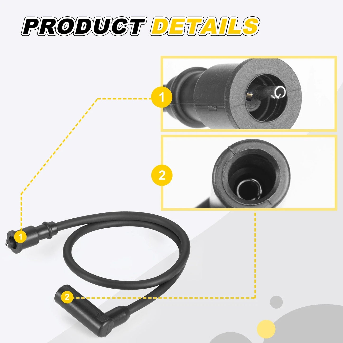 Ignition Coil Wire Plug Cap for Hisun UTV 400/500