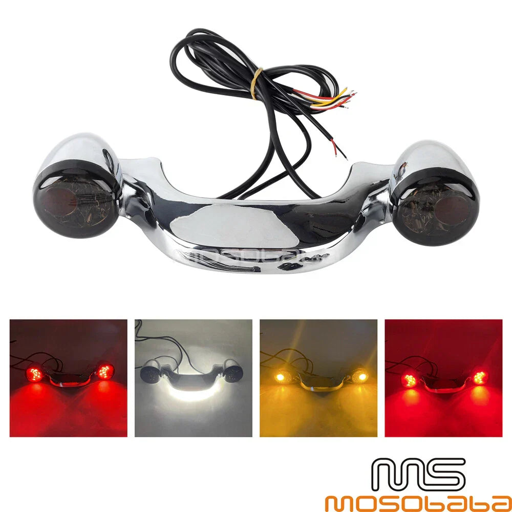 Rear LED Turn Signal Brake Run Light for Harley Touring Road Glide (2014-2023)