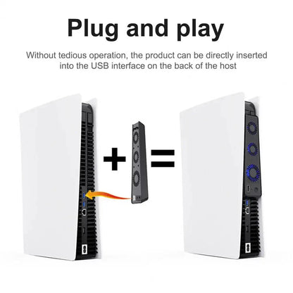 Cooling Fan for PS5 PlayStation 5 Console Accessories