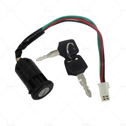 4 Wire Ignition Key Barrel Switch for 50cc 110cc 125cc 150cc PIT Quad ATV