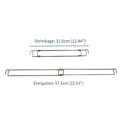 4 x Fridge Organization Bar Set for RV