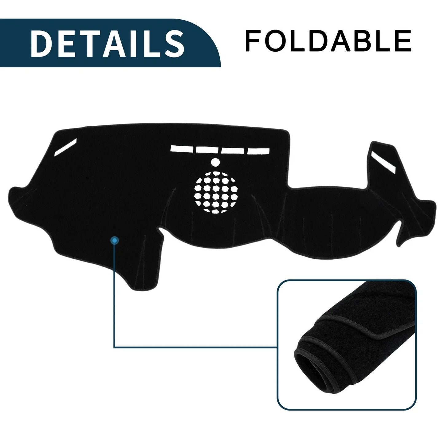 Dashboard Dash Cover Mat Sun Protector Pad for BMW 6 Series (2003-2010)