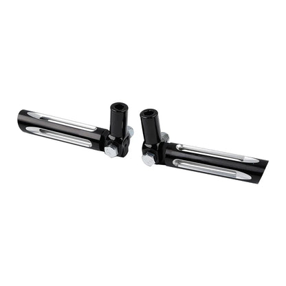 Passenger Footpegs Footrests for Harley Softail Fat Boy FLSTF (2000-2006)