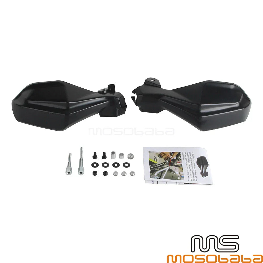 Black Handguard Cover Shield Wind Protector for Kawasaki KLX230 (2020-2024)