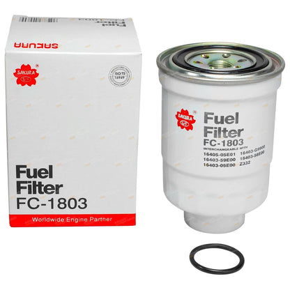 Fuel Filter for Nissan Urvan E23 E24 Van 2.3L 4cyl (1984 - 1993)