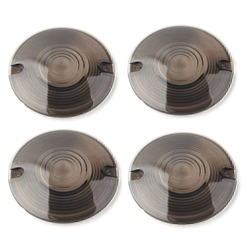 Smoke Turn Signal Lens Cover for Harley Electra Glide, Road King