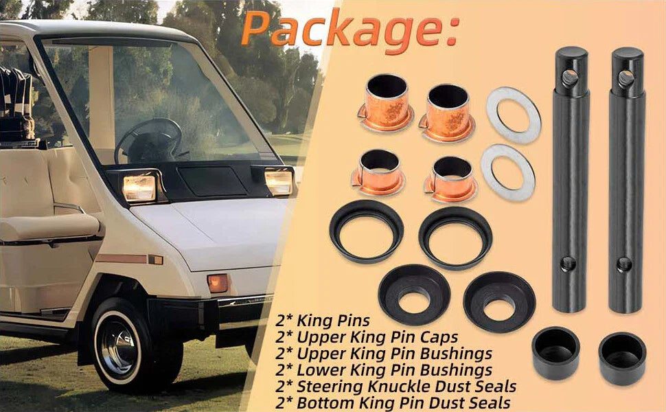 King pin Bushing Kit for Yamaha Golf Cart (1985–2001)