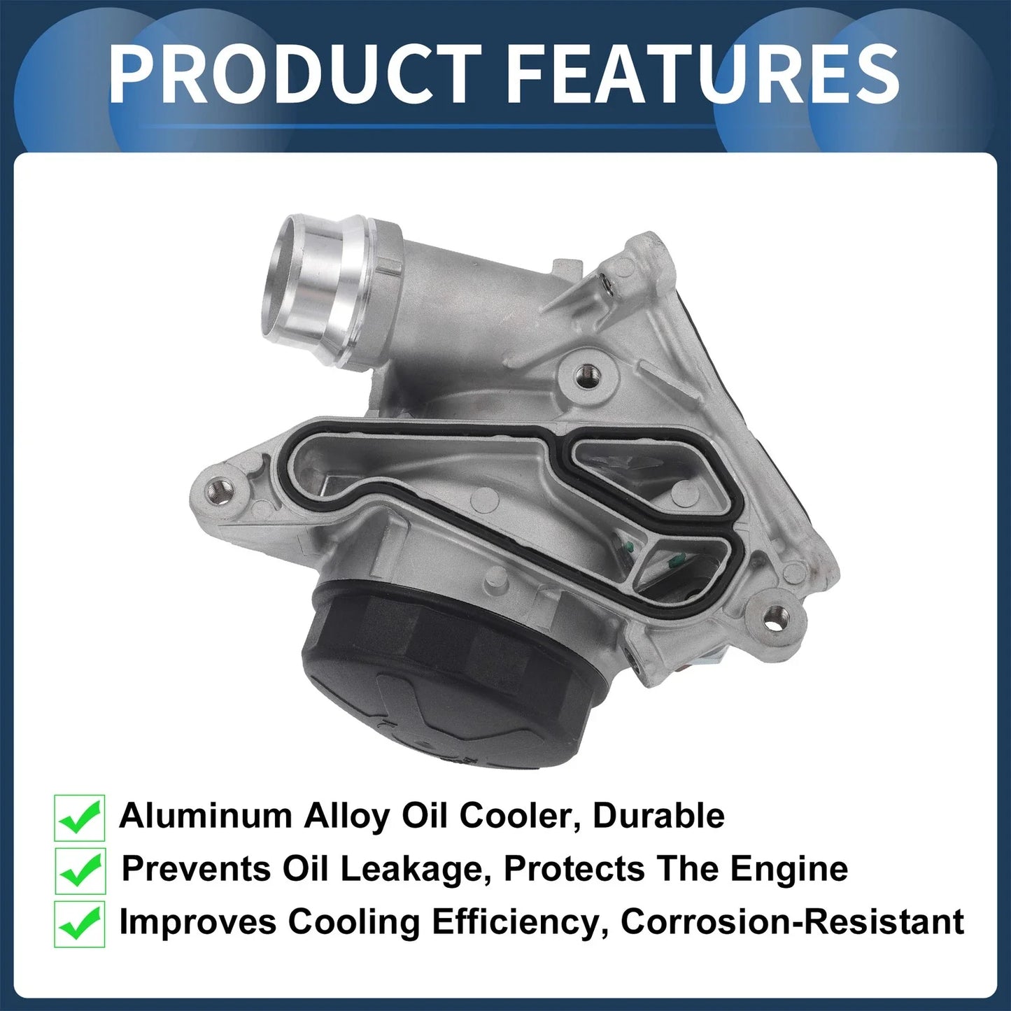 Oil Filter Housing with Sensors for BMW 128i