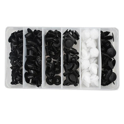 100Pcs Body Push Retainer Pins for Bumper Door Trim Panel Fasteners