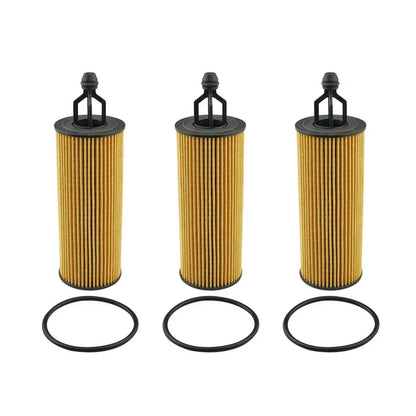 3 Pcs Oil Filter for Chrysler Dodge Jeep (2014-2022)