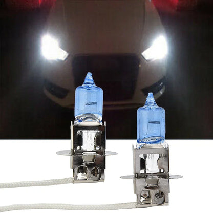 Fog Light 100W 12V Socket H3 Halogen Headlight Xenon Look