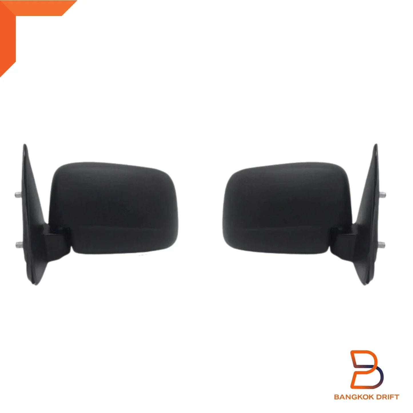 Black Manual Door Mirror for Ford Ranger Courier Ute (1998-2006)