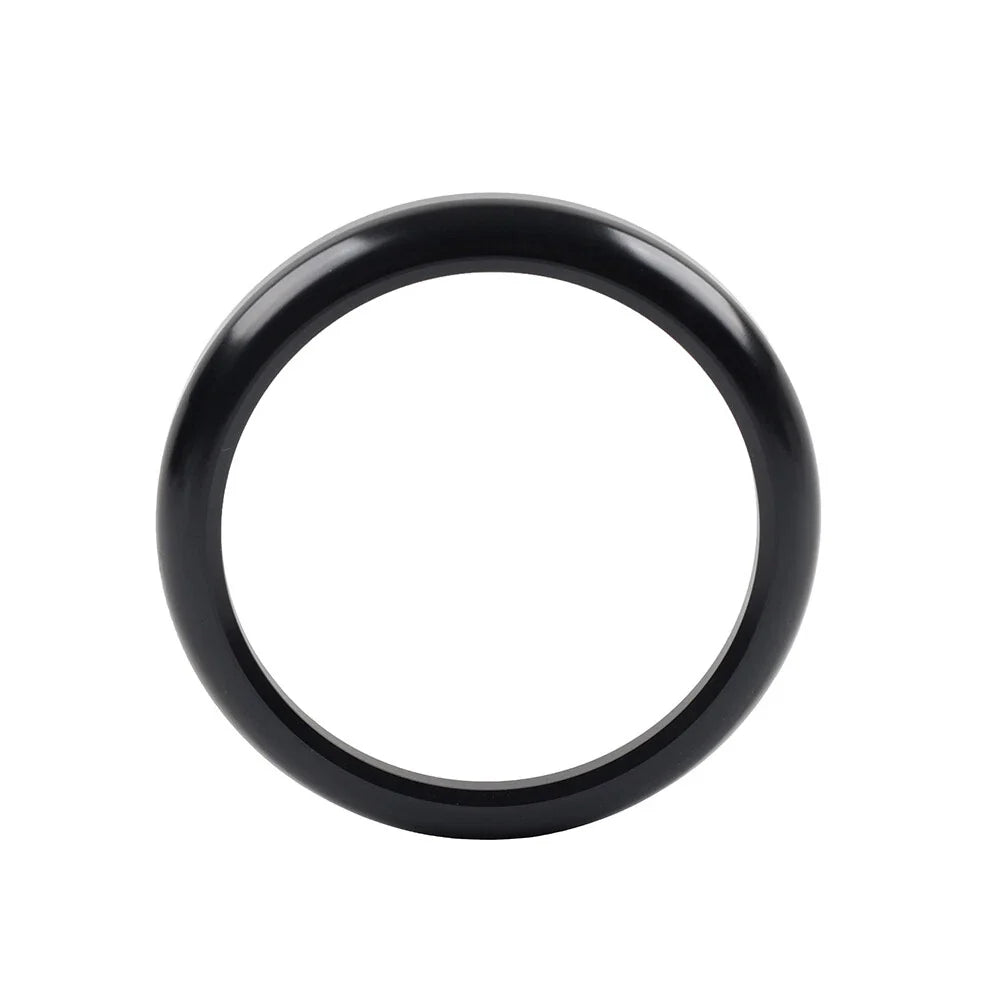 Black Stopwatch Compass Cover Ring for Porsche 911 718 Boxster Cayenne Macan