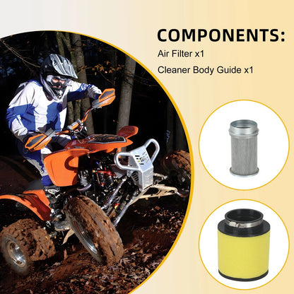 Air Filter Cleaner Body Guide for Honda TRX250X (1987–2009)