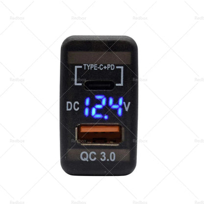 Car Charger Adapter for Toyota Land Cruiser Prado 120 (2003-2009)