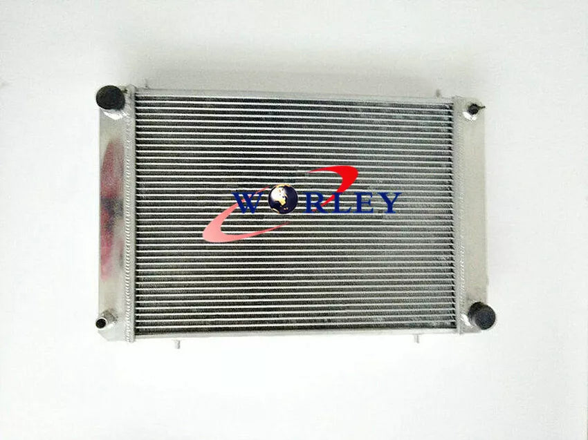 62MM Aluminum Radiator + Fan for Triumph TR8 3.5L V8 (1978-1981)