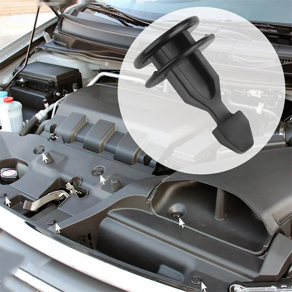 20 x Engine Bulkhead Cover Striker Retainer Clips for Honda Acura