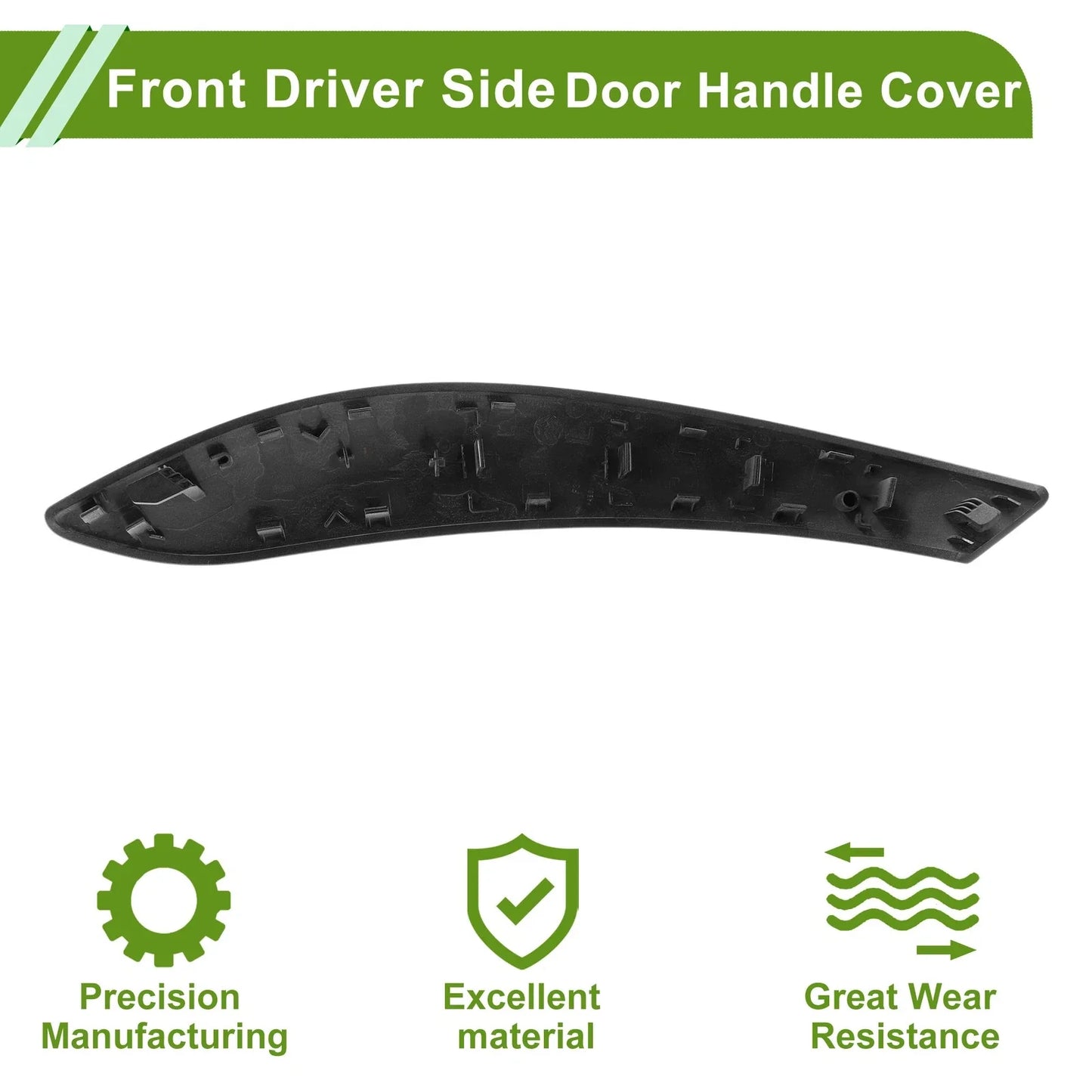 Door Panel Handle Pull Trim Cover for BMW 330i (2017)