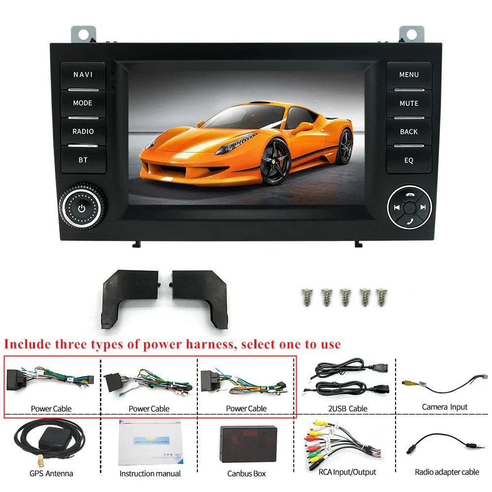 7" Android Stereo Radio GPS Navigation for 2004-2010 Benz SLK-Class R171