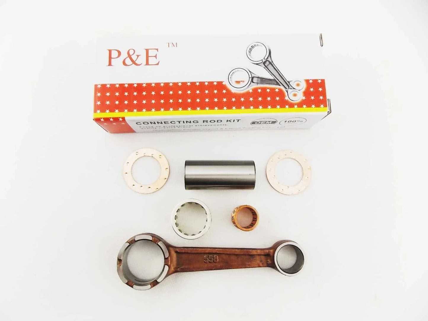 Yamaha YB100 Connecting Rod Kit with Bearings & Washers (1977-1992)