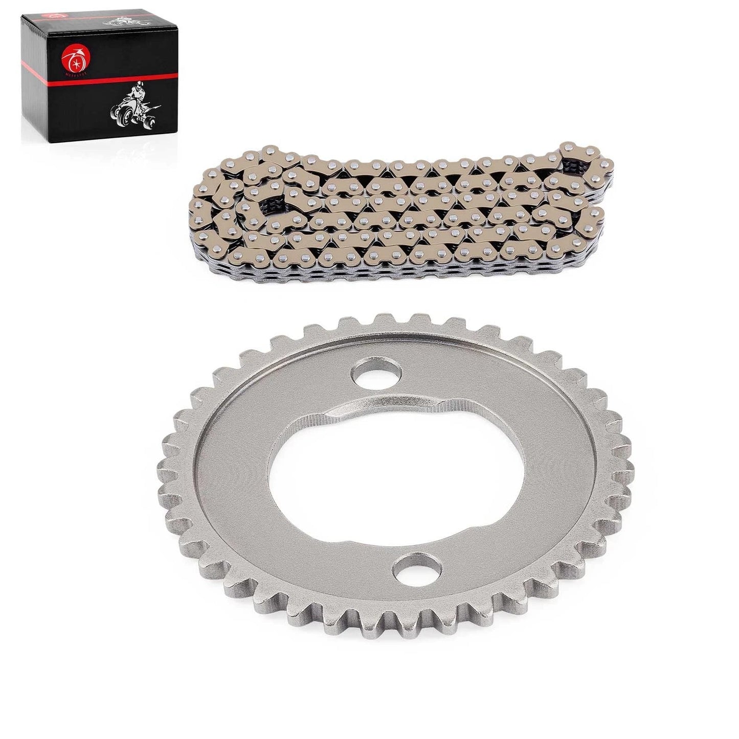 2x Cam Timing Chain 110L Camshaft Sprocket 38T Honda FourTrax 300 (1988-2000)