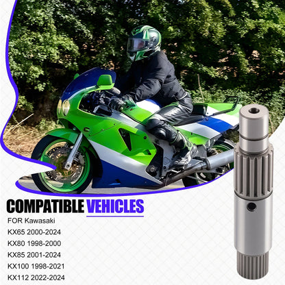 Kick start Shaft for Kawasaki KX 65 80 85 100 112 (1998–2024)