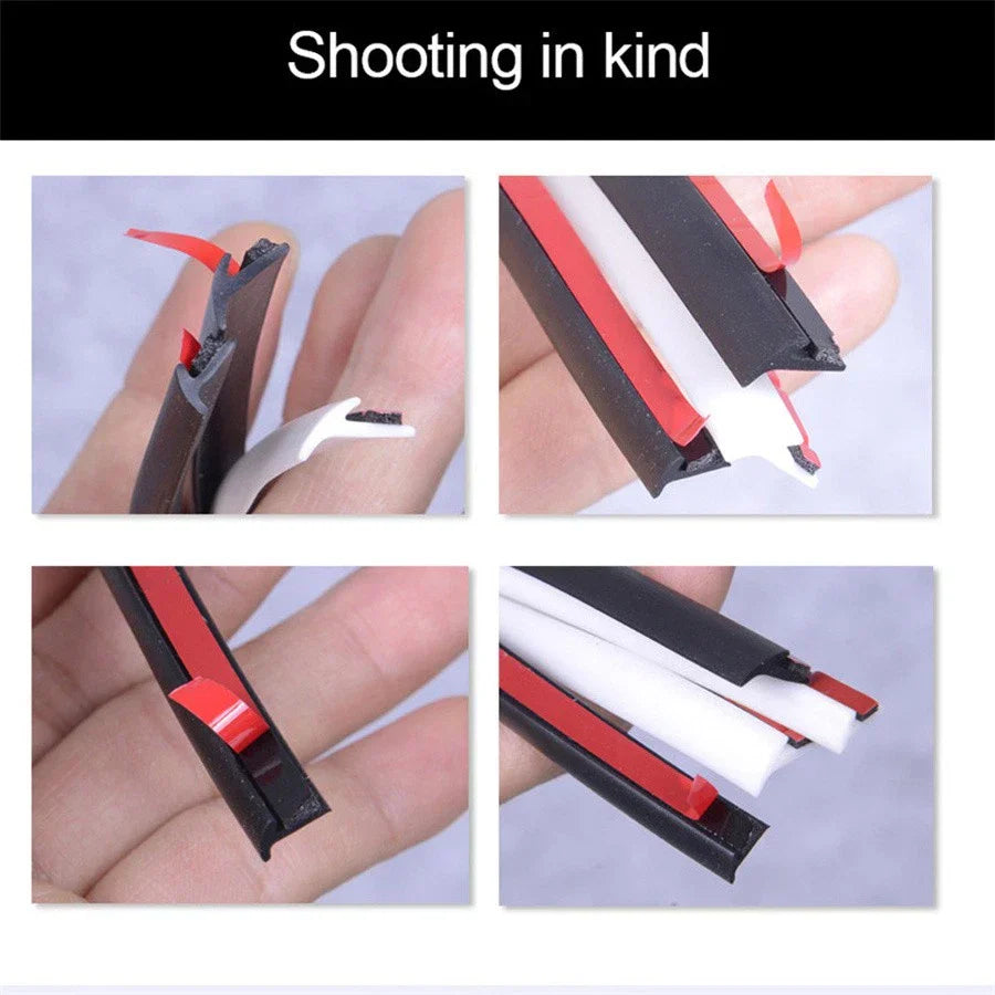 Rubber Sealing Strip Weatherstrip Edge Trim 10M for Car AU