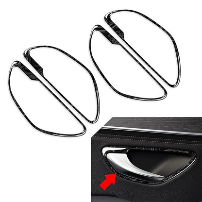4pcs Marbling Interior Handle Frame Trim for Benz GLC Class X253 (2016-2022)