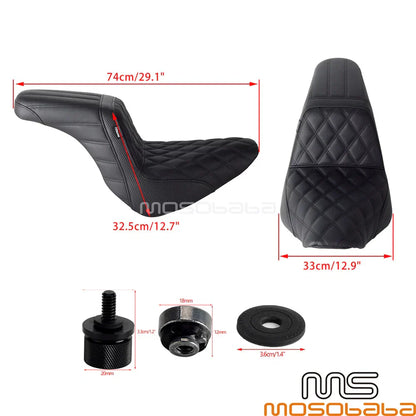 Comfort LS Step 2-Up Seat Kit for Harley Softail Low Rider/S/ST Sport Glide (2018-2023)